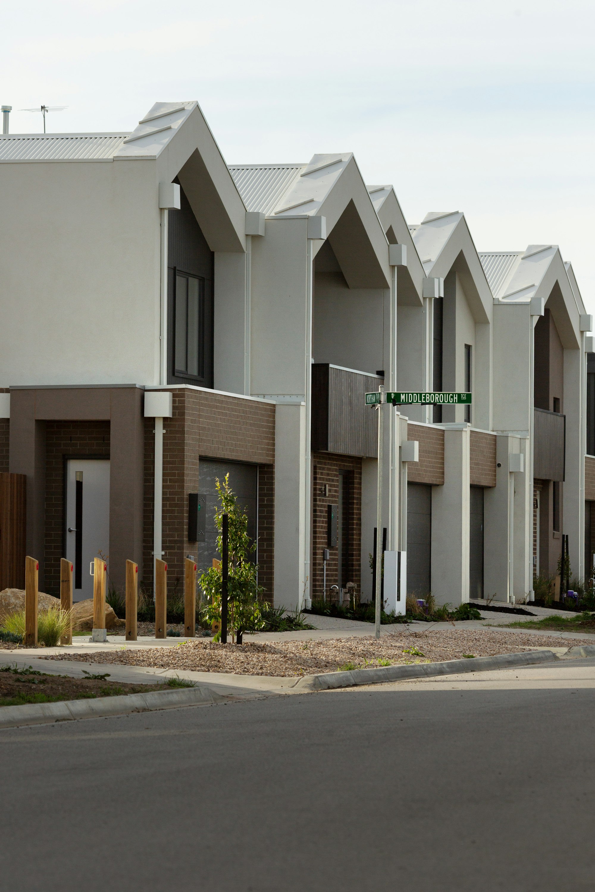 New Australian townhouse development